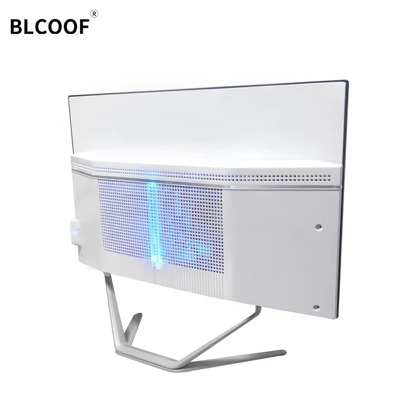 POS Computer Curved Screen All in One PC DDR4 Complete Full Set Gaming PC Build in CPU Desktop PC Windows 11 with Keyboard