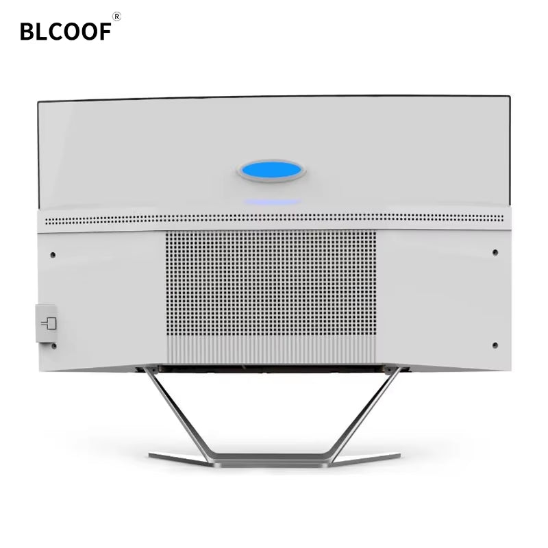 POS Computer Curved Screen All in One PC DDR4 Complete Full Set Gaming PC Build in CPU Desktop PC Windows 11 with Keyboard